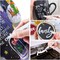 White Paint Markers Pens - Single color 6 Pack Permanent Oil Based Paint Pen, Medium Tip, Quick Dry and Waterproof Marker for Rock, Wood, Fabric, Plastic, Canvas, Glass, Mugs, Canvas, Glass
